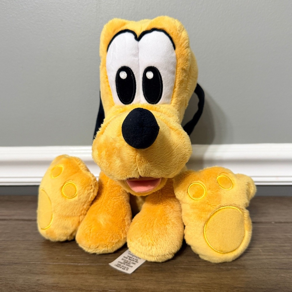 Disney Big Feet Pluto Plush